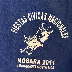 Blue Fiestas Civicas Nacionales T-Shirt